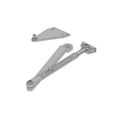 FALCON Falcon: SC70 SERIES REG ARM W/PA BRKT SC70 SERIES CLOSER
ALUMINUM FINISH FLC-SC70A-3077-PA-AL